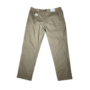 Uniqlo HEATTECH Warm Lined Easy Pants Men's XXL Beige Cargo Thermal Hiking New